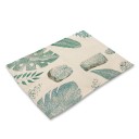 Table Mat with Leaves 7