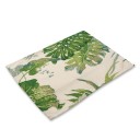 Table Mat with Leaves 10