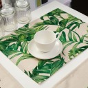 Table Mat with Leaves 20