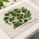 Table Mat with Leaves 21
