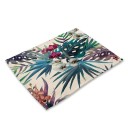 Table Mat with Tropical Flowers 1