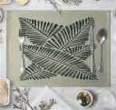 Table Mat with Tropical Leaves 6