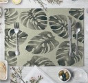 Table Mat with Tropical Leaves 9
