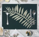 Table Mat with Tropical Leaves 11