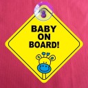 Tableau avec ventouse - enfant dans la voiture 5