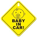 Tableau avec ventouse - enfant dans la voiture 6