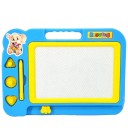 Tableau de dessin magnétique pour enfants 27 x 20 cm avec crayon et 3 magnets Cœur Cercle Triangle Jouet créatif Dessin 5