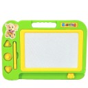 Tableau de dessin magnétique pour enfants 27 x 20 cm avec crayon et 3 magnets Cœur Cercle Triangle Jouet créatif Dessin 7