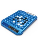 Tablero giratorio reversible de 30 x 30 cm para 2 jugadores Juego estratégico de lógica para el entrenamiento mental 1