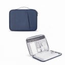Tablet- en laptophoes 10,8 tot 11 inch Met handvat en voorkantzak 30 x 23 x 3 cm Gevoerde tas met rits Voor iPad 14