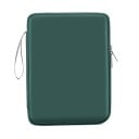 Tablet-Hülle mit Reißverschluss 28 x 21 x 2 cm aus Wildleder mit Innentaschen für Kabel und Zubehör für Reisen im Rucksack oder in der Tasche 1