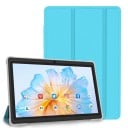 Tablet Pritom 7 palců Android 13 Čtyřjádrový procesor 4 GB RAM (2 + 2 GB virtuální) 32 GB ROM WiFi Duální fotoaparát USB-C S koženým pouzdrem 2