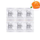 Tabletas aromáticas para coche perfume sólido 6 uds aproximadamente 1,4 x 0,5 cm recarga para aire acondicionado almohadillas aromáticas para el interior del vehículo 6