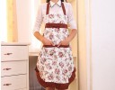 Tablier de cuisine avec des fleurs J2910 9