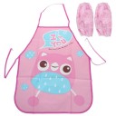 Tablier de cuisine pour enfants avec manches 7