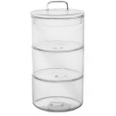 Taça de vidro em camadas 1