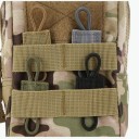 Tactical MOLLE chingă elastică Curea tactică pentru geantă Catarame Suporturi tactice elastice 10 buc 3