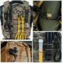 Tactical MOLLE chingă elastică Curea tactică pentru geantă Catarame Suporturi tactice elastice 10 buc 4