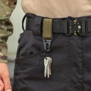 Tactical Suspension Buckle Nylon Buckle with Carabiner Strap with Carabiner 2 pcs 6