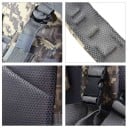 Tactische rugzak 25 l met MOLLE banden Vier compartimenten met rits Gevoerde, geventileerde rug Borst- en heupband Oxford 43 x 26 x 23 cm 27
