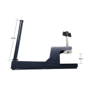 Tafeltennisnet 21 x 18 cm met 2 professionele standaards voor tafeltennistafel met schroef Trainingset tafeltennis 2