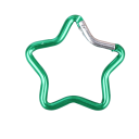Tähdenmuotoinen kiipeilykarabiini 4,8 x 4,8 cm Ruostumattomasta teräksestä valmistettu karabiini 7