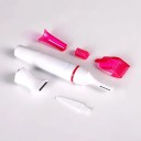 Tăietor electric de păr 5 în 1 cu cinci capete 17x2,7 cm aparat de ras cu baterie pentru față, corp și bikini 3