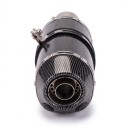 Tăietor final de evacuare pentru motocicletă 370 mm Universal Slip-on 51 mm Cu DB killer Aspect de carbon al capului Pentru motociclete 2
