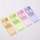 Taille-crayon en forme de biscuit Taille-crayon manuel pour enfants Taille-crayon pour enfants en couleurs pastel 3,9 cm 3