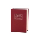 Tajná pokladnička na kľúč v tvare knihy The New English Dictionary skrytý zámok bezpečná pokladnička na peniaze 6