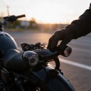 Takana jarru- ja suuntavalot moottoripyörälle rekisterikilven valaistuksella 12V LED musta kehys Harley-Davidson Street Glide Road Glide 2010–2022 2