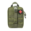 Taktická zdravotnícka Zdravotnícky batoh Taktický vojenský batoh Zdravotnícka taška s niekoľkými vreckami Taktická lekárnička 21 x 15 x 10 cm 6