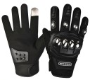 Taktické rukavice unisex s ocelovou výztuhou na kloubech s dotykovým prstem polyester univerzální velikost na sebeobranu i moto sport 2