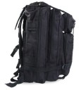 Taktický batoh 25 l s popruhy MOLLE Čtyři oddíly na zip Polstrovaná větraná záda Hrudní a bederní popruh Oxford 43 x 26 x 23 cm 8