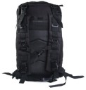 Taktický batoh 25 l s popruhy MOLLE Čtyři oddíly na zip Polstrovaná větraná záda Hrudní a bederní popruh Oxford 43 x 26 x 23 cm 9