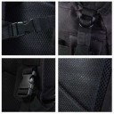 Taktický batoh 25 l s popruhy MOLLE Čtyři oddíly na zip Polstrovaná větraná záda Hrudní a bederní popruh Oxford 43 x 26 x 23 cm 11