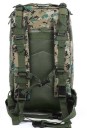 Taktický batoh 25 l s popruhy MOLLE Čtyři oddíly na zip Polstrovaná větraná záda Hrudní a bederní popruh Oxford 43 x 26 x 23 cm 26