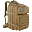 Taktický batoh Kempingový batoh Velkokapacitní batoh Turistický batoh s několika kapsami 45 l 50 x 30 cm 4