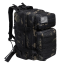 Taktický vojenský batoh Kempingový batoh Velkokapacitní batoh Turistický batoh s několika kapsami 45 L 50 x 30 cm Maskáčový vzor 2