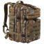 Taktický vojenský batoh Kempingový batoh Velkokapacitní batoh Turistický batoh s několika kapsami 45 L 50 x 30 cm Maskáčový vzor 6