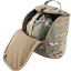 Taktikai sisaktok Sisaktároló hátizsák Vízálló sisaktáska többcélú tároló katonai sisak hátizsák 30 x 24 x 17 cm terepszínű minta 2