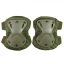 Taktische Ellenbogenprotektoren 170x130x70 mm EVA-Schaum mit hoher Dichte Militärische Airsoft Jagd Sport Schutzausrüstung 5