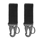 Taktische Hängeschnalle Nylonschnalle mit Karabiner Riemen mit Karabiner 2 Stk 5