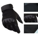 Taktische Sporthandschuhe für Herren mit Hartschalenverstärkung Black Eagle Fünffinger-Trainingshandschuhe Atmungsaktiv Rutschfest 5