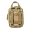 Taktischer medizinischer medizinischer Rucksack Taktischer militärischer Rucksack Medizinische Tasche mit mehreren Taschen Taktisches Erste-Hilfe-Set 21 x 15 x 10 cm 3