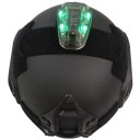 Taktisk hjelmlampe 8,38 x 5,58 x 3,04 cm blinkende infrarød natlampe mariehøne BOOIU signallampe til camping og jagt 4