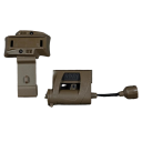 Taktisk LED-hjelmlys LED-hjelmlommelygte Airsoft-hjelmlys Airsoft-tilbehør 12 x 5 x 2 cm 3