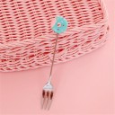 Talher de sobremesa com donut 1