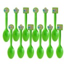 Talheres de plástico para crianças 12 pcs 3