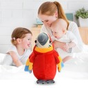 Talking Plush Parrot Ara 22 cm 5